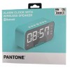 PANTONE Alarm Clock With Wireless Speaker with Bluetooth New In