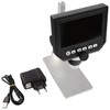 Omegon Digitalmikroskop DigiStar, 1x-600x Zoom, 4,3 Zoll HD-LCD Farbdisplay, integrierte