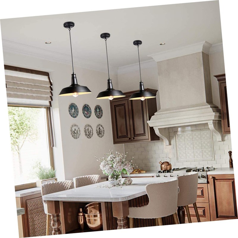 GRIRIW Retro Style Cover Plate for Light Fixture Mounting Hook