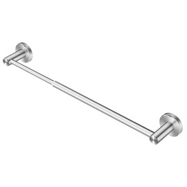 CAPPCHAO Brushed Nickel Towel Racks for Bathroom Towel Bars Wall Mounted Towel Rods 15.75''-25.79'' Adjustable Length Stainless Steel