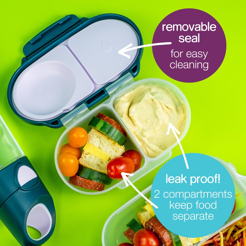 b.box Lunch Box, Small Amount, For Kids, Leak Resistant, Fruits,