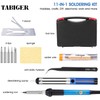Tabiger Soldering Iron Kit 60W 110V-Adjustable Temperature Welding Soldering Iron