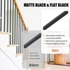 30 Pack 44'' Wrought Iron Balusters, Hollow Straight Bar Metal