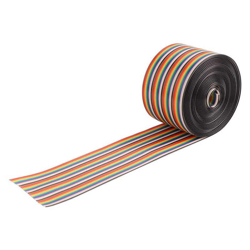 40P Flat Ribbon Cable 127 mm Distance Pitch Cable IDC