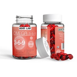 Omega 3,6,9 | 60 Capsulas | Suplemento alimenticio | BDM LABS |