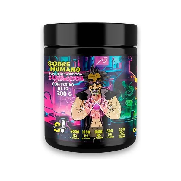 Be Pre Work Sobre Humano 300 Grs Sabor Sandía