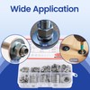 BASVII Washers Stainless Steel 684 Pieces - Washers Set with