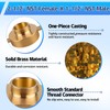 Fire Hydrant Hose Adapter, 2-1/2" NST (NH) Female x 1-1/2"