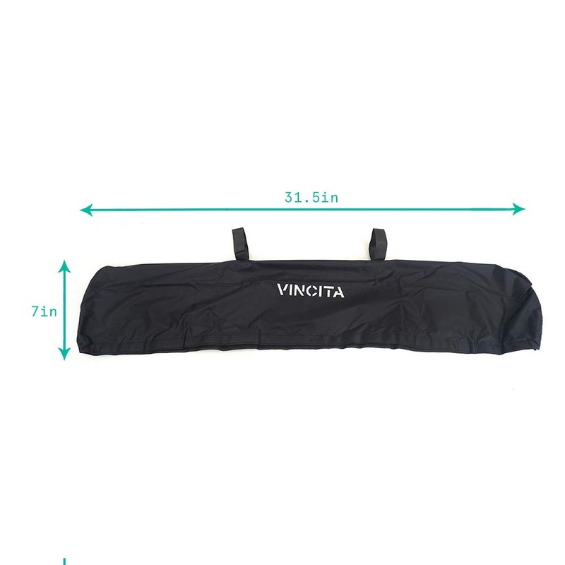 Vincita Water-Resistant Durable Handlebar Rain Cover Red Bike Cover for