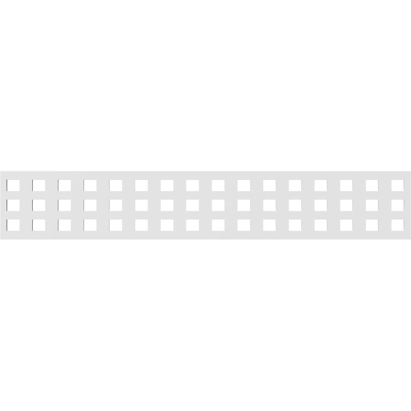 8"H x 5/8"P x 48"L Knoxville Architectural Grade PVC Running