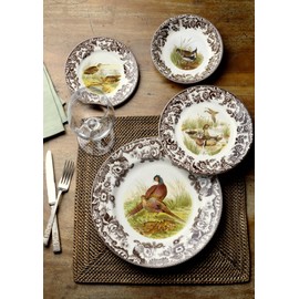 Spode Woodland Pheasant Salad Plate