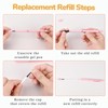 Temiary 18 Pcs Retractable Erasable Gel Ink Pens, 8 Pens