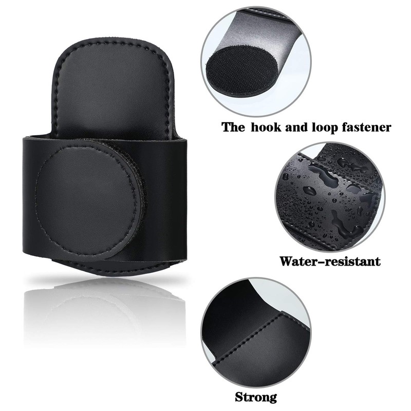 Artificial Leather Stethoscope Holder Handmade Stethoscope Hip Holder with Clip