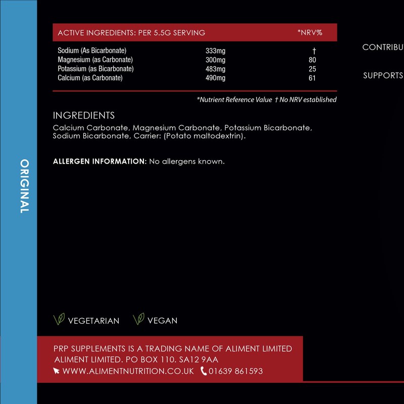 PRP Alkalising Salts - Alkaline Supplement 500g (Original)