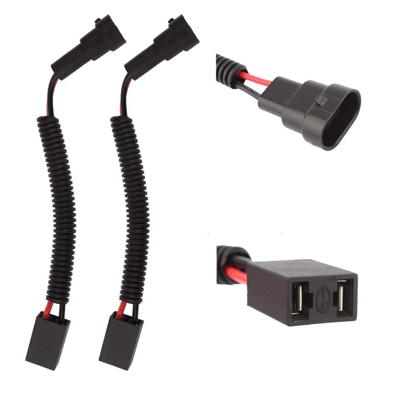 TOMALL 9005 9006 to H7 Light Retrofit Wiring Harness Connector