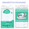 DREAMSTITCH 4131138-45 prensatelas transparentes (B) para máquina de coser Viking