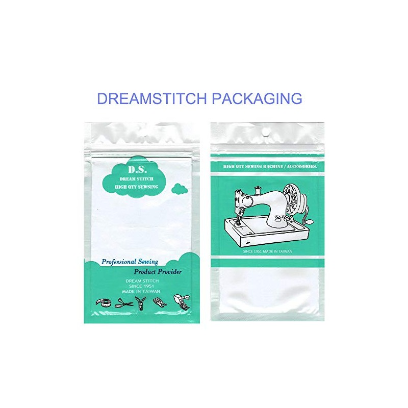 DREAMSTITCH 4131138-45 prensatelas transparentes (B) para máquina de coser Viking