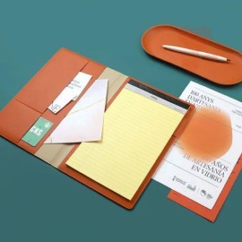 Stationery and Office Supply, A5 Multi Pocket memo Notebook memobuk dae Students keun Memoji Refill for school, and desk organization, writing planning or