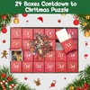 Christmas Advent Calendar Puzzle 1008 Piece for Adult, Christmas Countdown