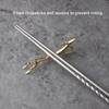 4 Pieces Chopsticks Holder Cute Animal Chopsticks Rest for Dining