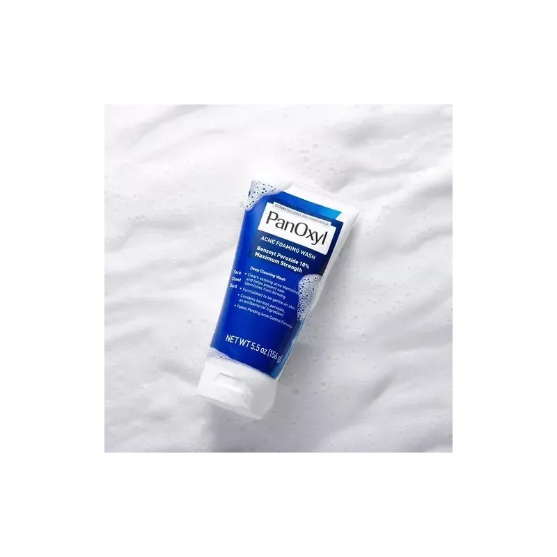 Limpiador Facial Panoxyl Peróxido Benzilo 10% Antiacné 156g