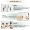 MEEMENG Wig holder for Multiple Wigs, 6 PCS Sturdy Wall