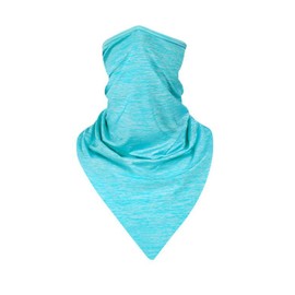 Fleece Thermal Neck Warmer/Gaiter, Half Face Mask Scarf Balaclava for Winter Motorcycle Ski, Cold Weather Ultimate Neck Cover Sun UV Protection Cycling Face Cover (Blue)