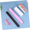 minkissy 10pcs Nail Files Practical Polishing Buffers Nail Grinding Bar