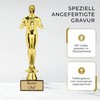 andSmile Winner Figure with Engraving "Bester Chef" - Trophy Made