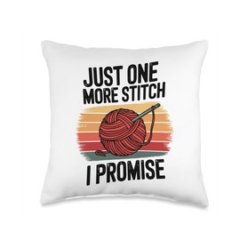 Crochet Crocheting Throw Pillow