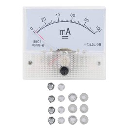 Ammeter Analogue Ammeter 85C1 DC 0~100MA Pointer DC Ammeter Power Indicator Meter Meter with Convenient Installation