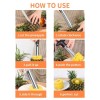 Unbranded Heavy Duty Stainless Steel Pineapple Corer Slicer Peeler for