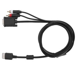 VGA High Definition Cable, Flexible Wear‑Resistant Audio Conversion Cable, VGA Cable with Audio Converter, for DC