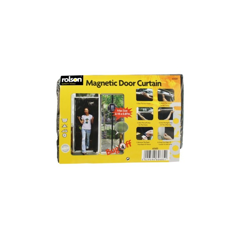 Rolson Magnetic Door Curtain