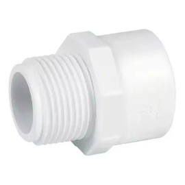 Meer 5 Piezas Adaptador Macho Pvc 1 1/4 Pulgadas Meer
