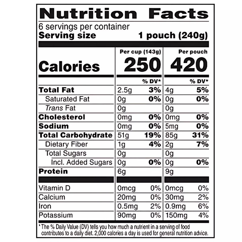 Does Not Apply Ben's Original Ready Jasmine Rice, 8.5 oz.,