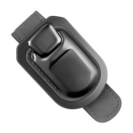 Milageto Sunglasses Holder for Car Visor Car Interior Glasses Storage Clip Space Saving Vehicle Visor Accessories Eyeglass Hanger Clip, Grey