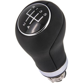 Recambo Schaltknauf 5 Gang passend für Seat Toledo, 1M 5P KG, 1998-2019, Plug & Play, Auto Schalthebel, schwarz - chrom