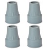 4 Pcs Crutch Tips 3/4 Inch Non Slip Walking Cane