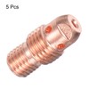 sourcing map 5Pcs TIG Welding Collet Body 13N27 (1/16") Bore