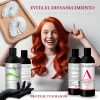 Shampoo Matizador Rojo + Tratamiento Con Keratina Alfamar