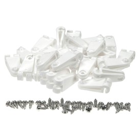 sunprotect 12589 Running Hook, Accessories for Rope Tension Awning/Sun Shade for Pergola, Conservatory, Patio, White (15 x 10 Pack)