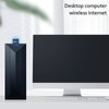2.4G 5G AC1300Mbps Wireless Network Card USB Adapter Dual Band