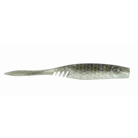 NetBait HexTek EKO Shad | 3″ & 4″ Soft-Plastic Swimbait | Shad Profile with HexTek Texture for Bass & Predators | Gizzard Shad, 3-Inch
