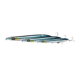 Savage Gear Surf Walker 2.0 - Lancio a distanza e azione di camminata migliorata per i pescatori d'acqua salata,Ideale per spigole, pesce azzurro e altro, design sottile Sayoris Gold 18 cm