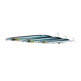 Savage Gear Surf Walker 2.0 - Lancio a distanza e azione di camminata migliorata per i pescatori d'acqua salata,Ideale per spigole, pesce azzurro e altro, design sottile Sayoris Gold 18 cm