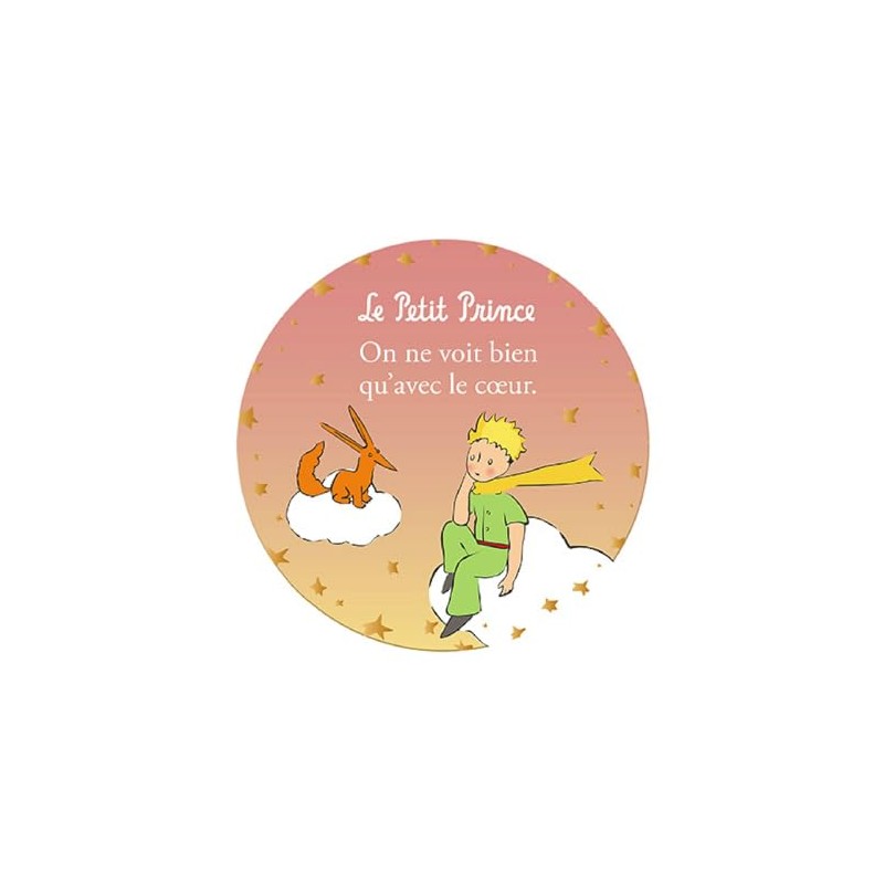 Little Prince Magnet - Little Prince Sitting on a Cloud