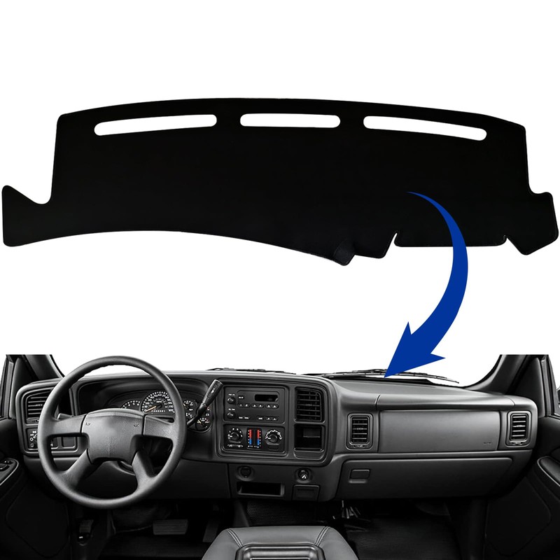VADA Dashboard Cover for Chevy Silverado 1999-2006 Avalanche 2002-2006 GMC