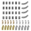 Pamtns 48 Pieces Beard Beads Viking Beard Beads Viking Rune