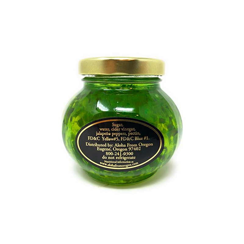 Aloha From Oregon Jalapeno Pepper Jelly in a 10 Ounce